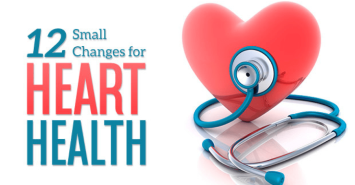 12 Small changes for heart health