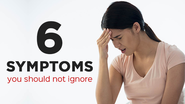 6 Symptoms of Serious Diseases You Shouldn’t Ignore