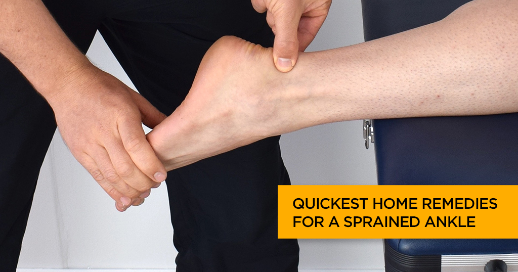 How To Treat An Ankle Sprain At Home (Fast Recovery) - Posture Direct